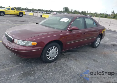 2001 Buick Century Custom из США, поврежденный, VIN 2G4WS52JX11192259